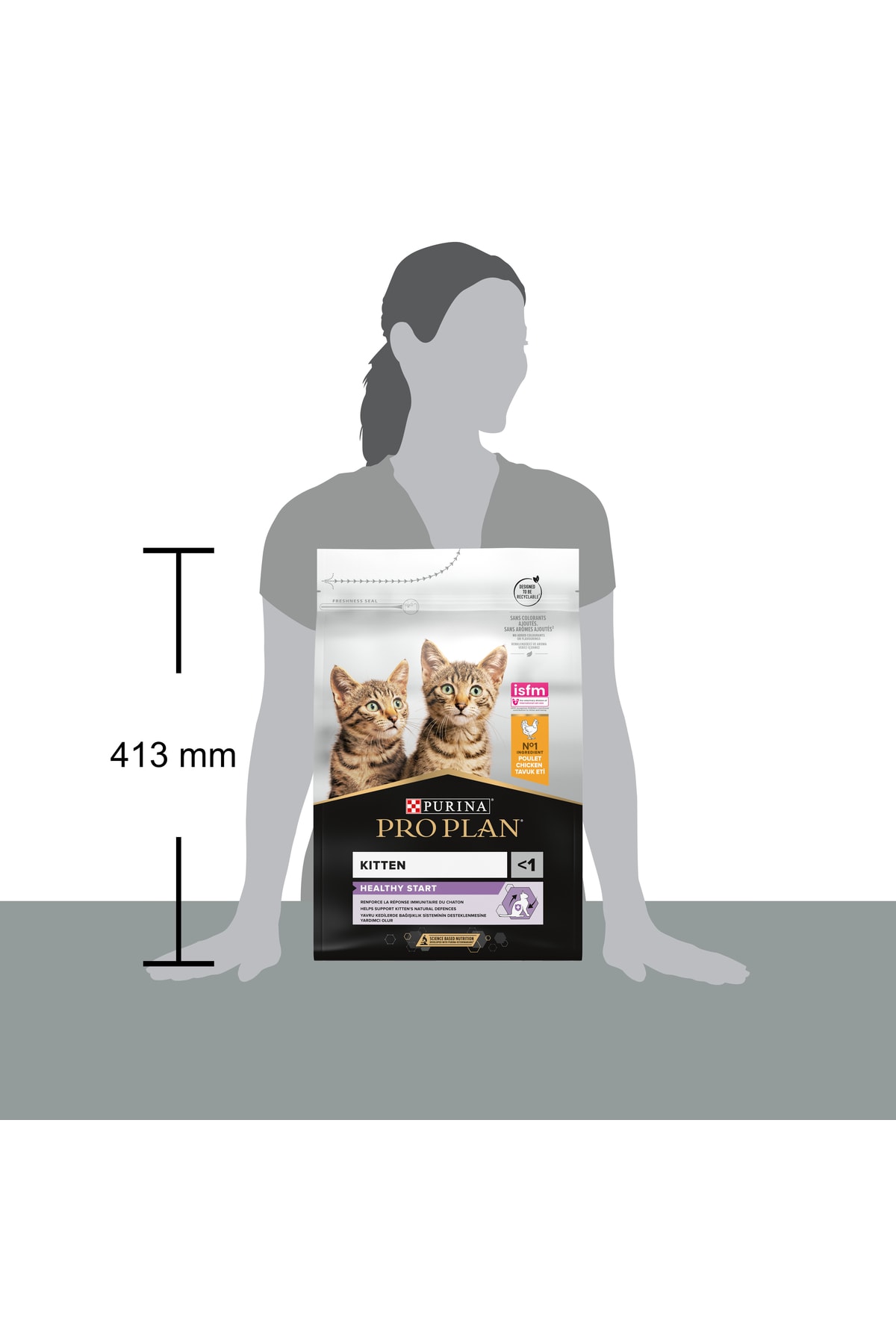Pro Plan Kitten Tavuklu Kedi Maması - 3 Kg