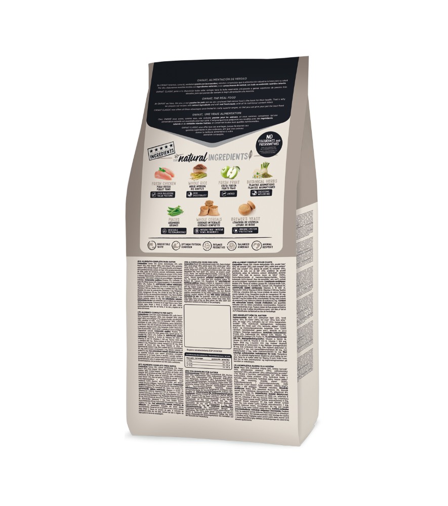 Ownat 1,5 kg Light Yetişkin Tavuklu Kedi Maması