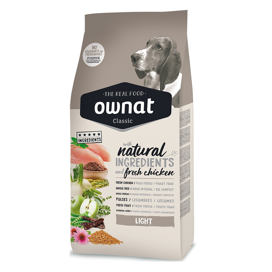 Ownat 4 kg Tavuklu Classic Light Adult Köpek Maması
