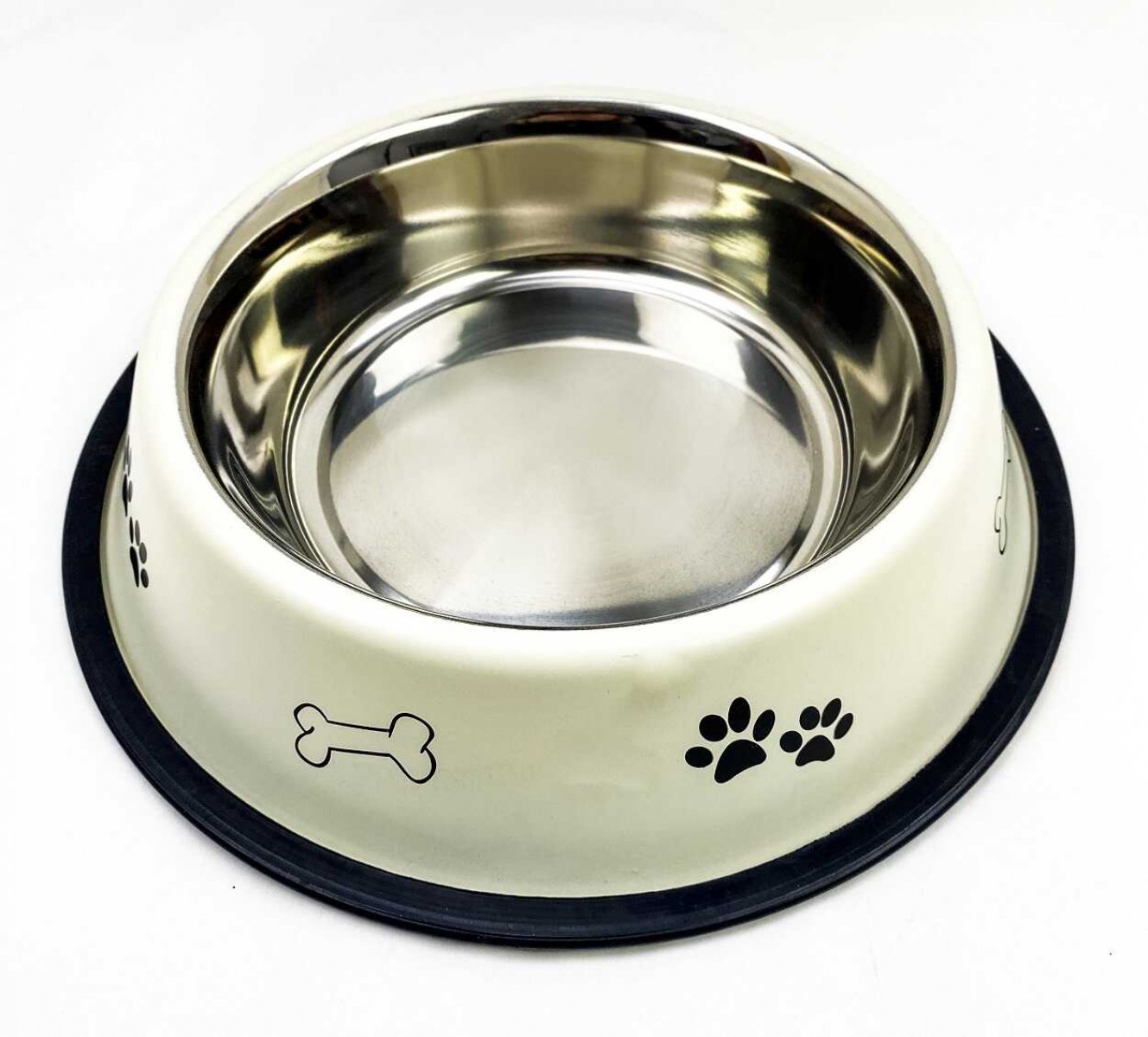 PF-4172 Playfull 96 Oz Desenli Çelik Mama ve Su Kabı (ASRPP-96 oz)
