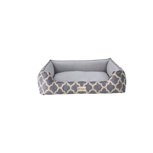 Pet Comfort Delta  Kedi ve Köpek Yatağı L.Gri/Gri S 75x60cm