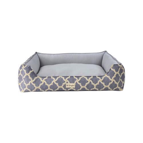 Pet Comfort Delta  Köpek Yatağı L.Gri/Gri L 105x80cm
