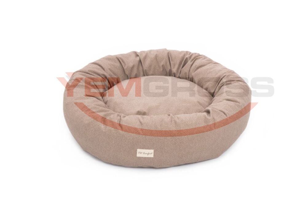 Pet Comfort Hotel  Açık Kahverengi Köpek Yatağı L 100cm