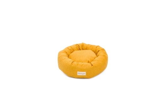 Pet Comfort Hotel  Sarı Kedi ve Köpek Yatağı S 50cm