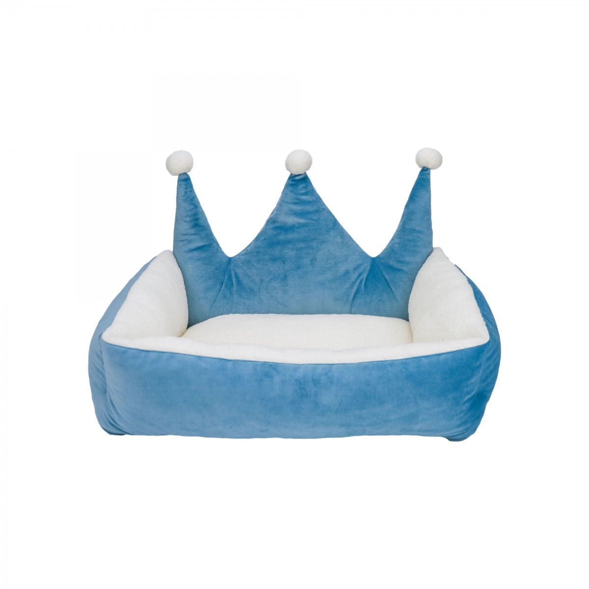 Pet Comfort Queen Kedi/Köpek Yatağı, Mavi 55x45cm Pet Comfort Queen Kedi/Köpek Yatağı, Mavi 55x45cm