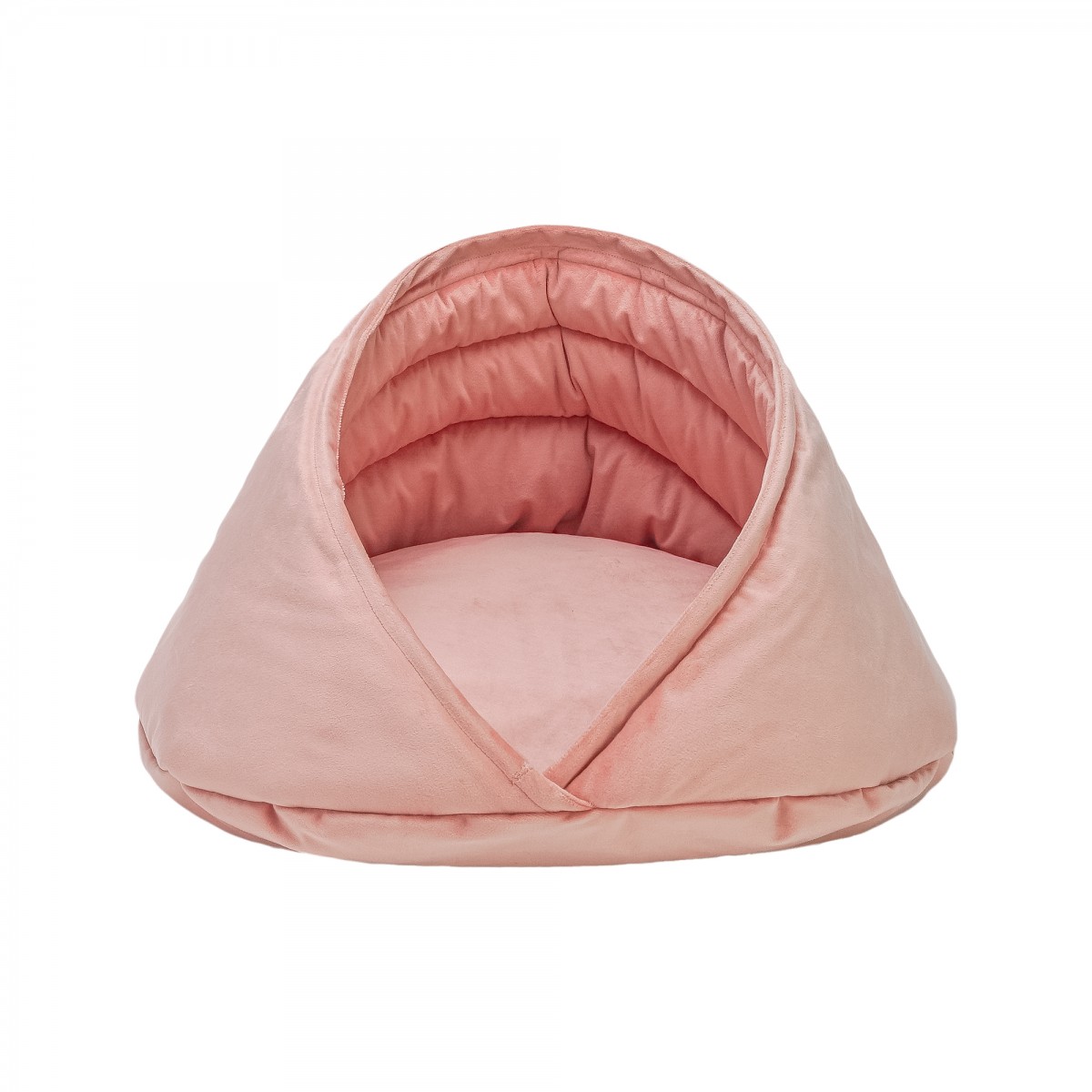 Pet Comfort Oyster Kedi/Köpek Yatağı, Pembe 55x55x32cm