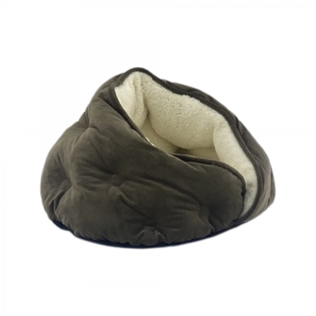 Pet Comfort Paris  Kedi ve Köpek Yatağı Kahverengi 50cm