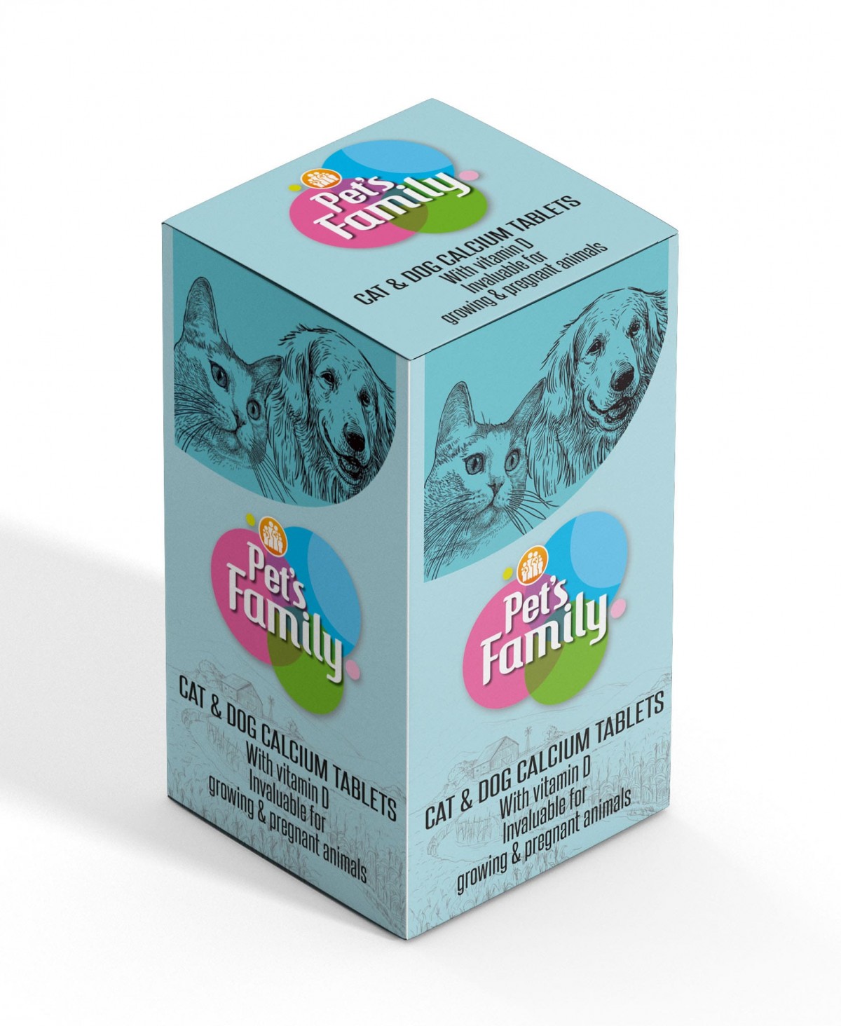 Pets Family Kedi&köpek Kalsiyum Tablet 75 Adet