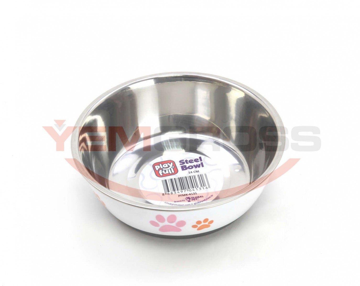 Playfull ANTISKID DOUBLE BONDING BOWL 14 CM (SWT 1001)