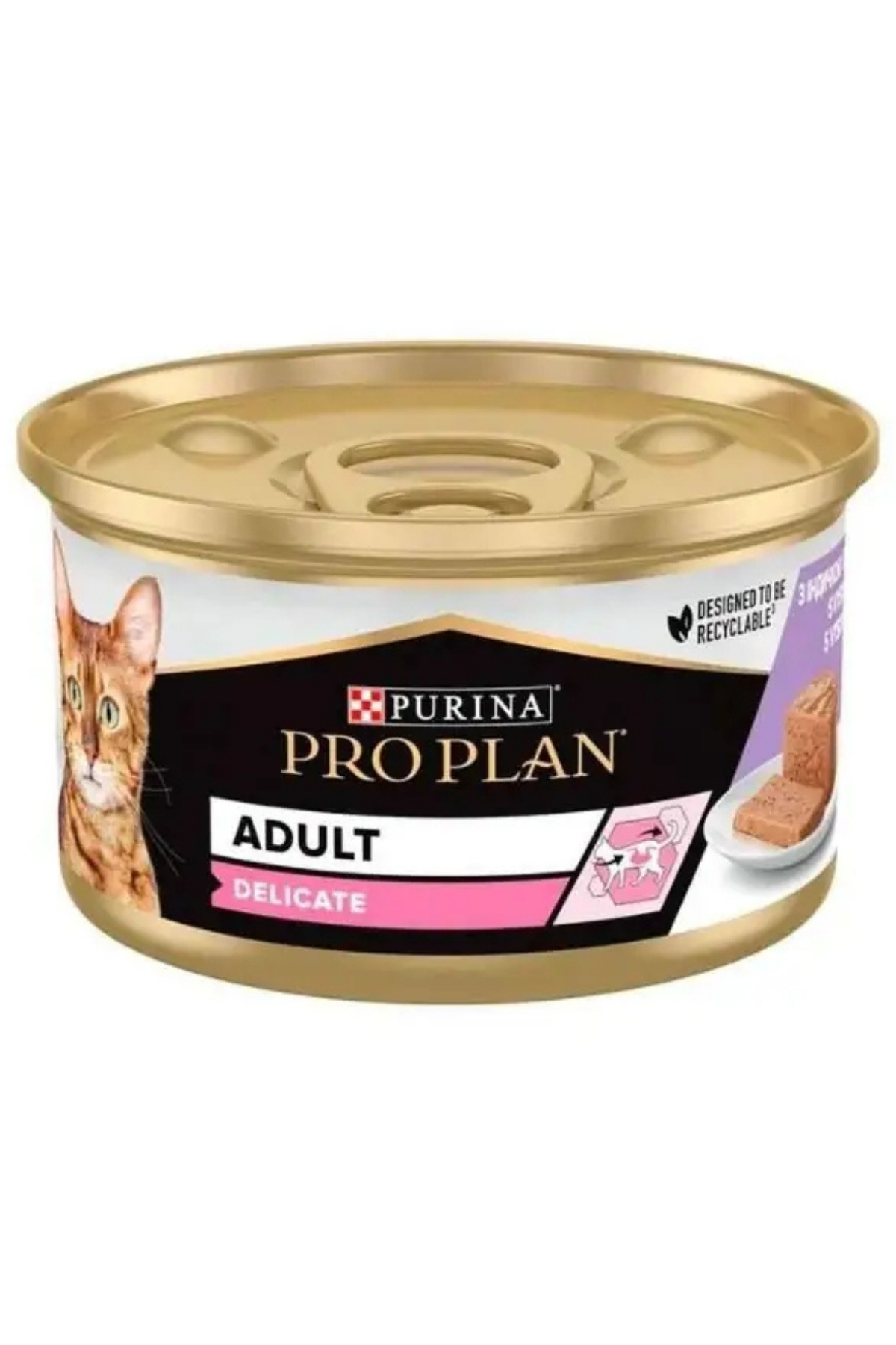 Pro Plan Delicate Hindili Yetişkin Kedi Konservesi 85 Gr