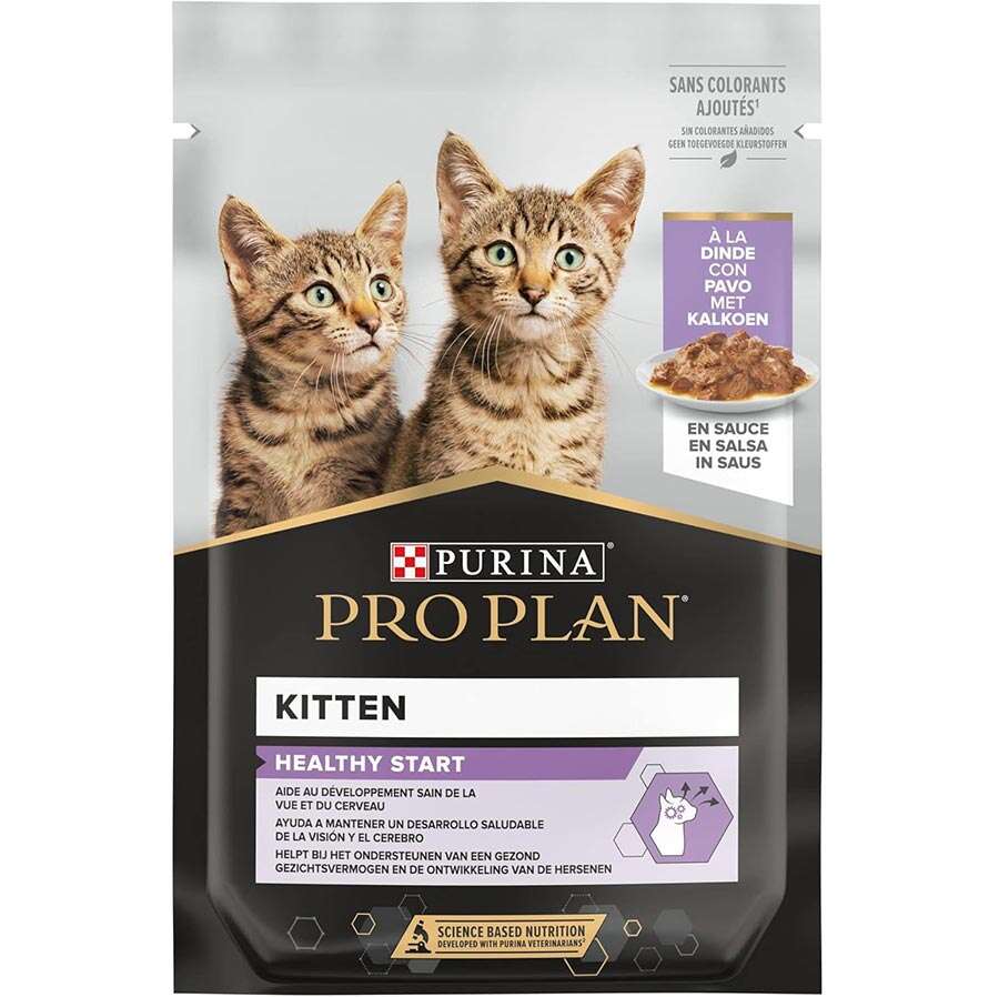 Pro Plan Kitten Sos İçinde Hindi Etli Pouch 85 GR