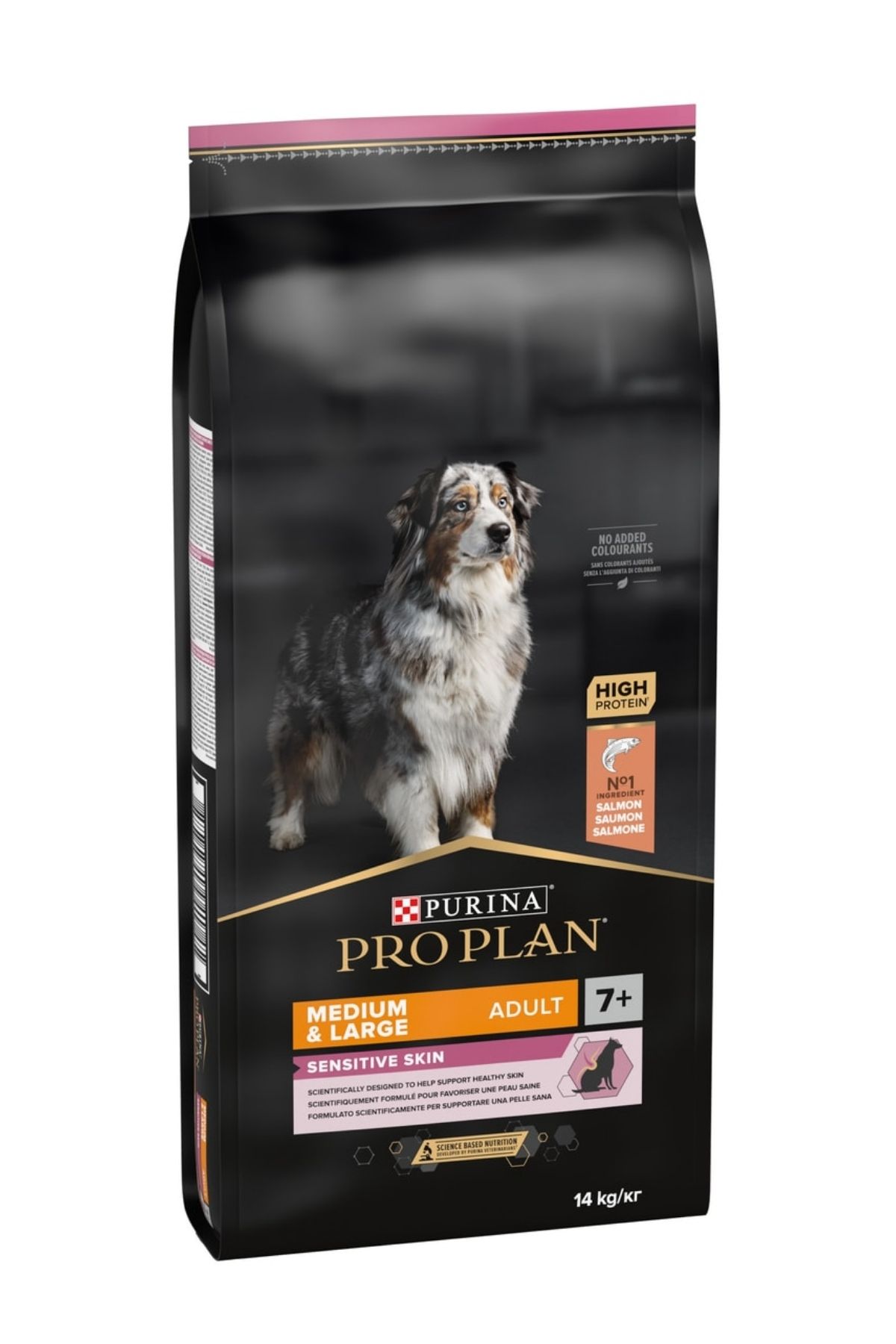 Pro Plan Medium +7 Sensitive Somonlu Köpek Maması - 14Kg