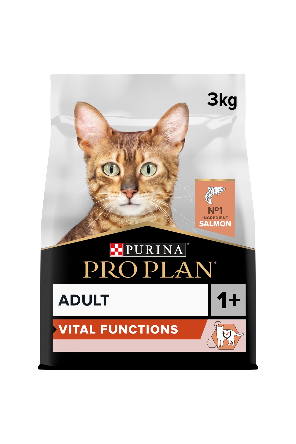 Pro Plan Somonlu Yetişkin Kedi Maması - 3 Kg