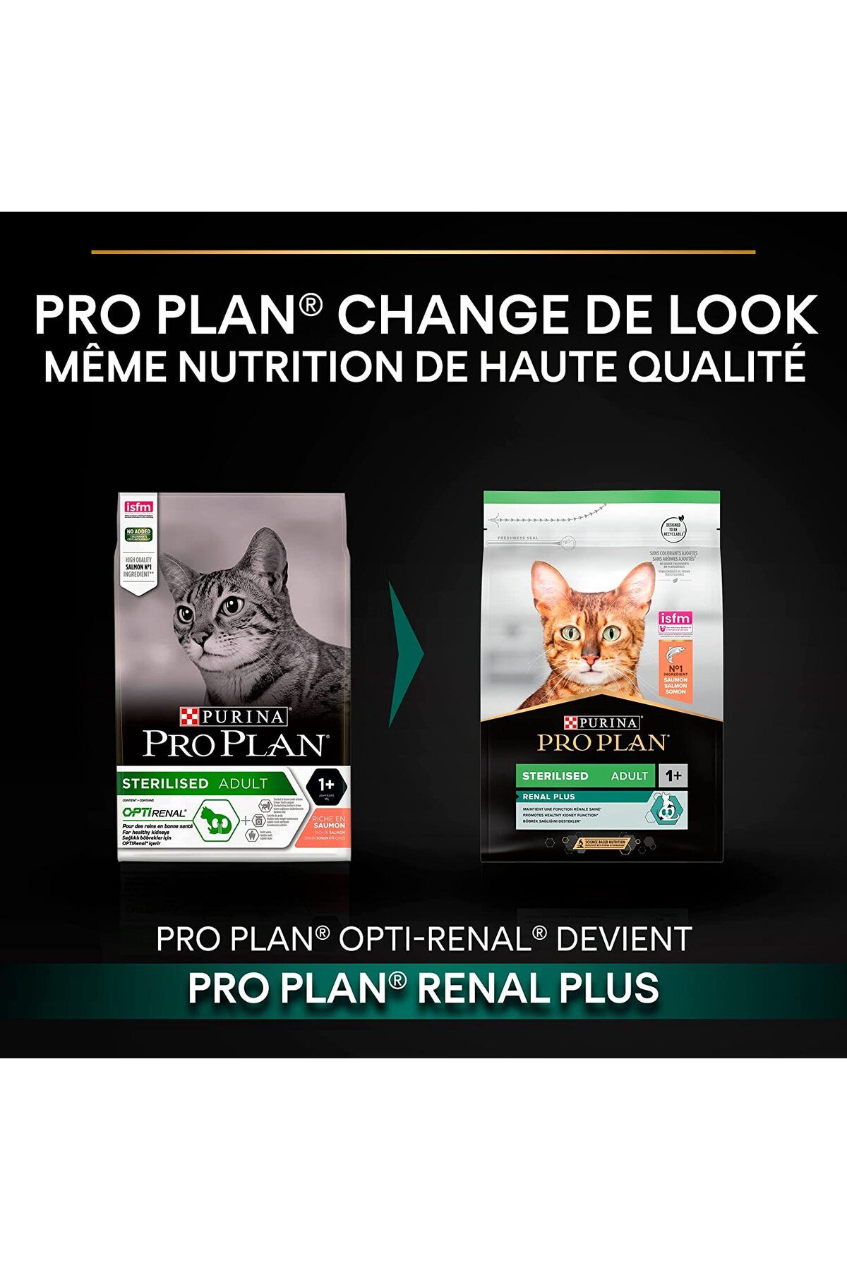 Pro Plan Sterilised Kısırlaştırılmış Kediler Için Somonlu Ve Ton Balıklı Kedi Maması 3 Kg