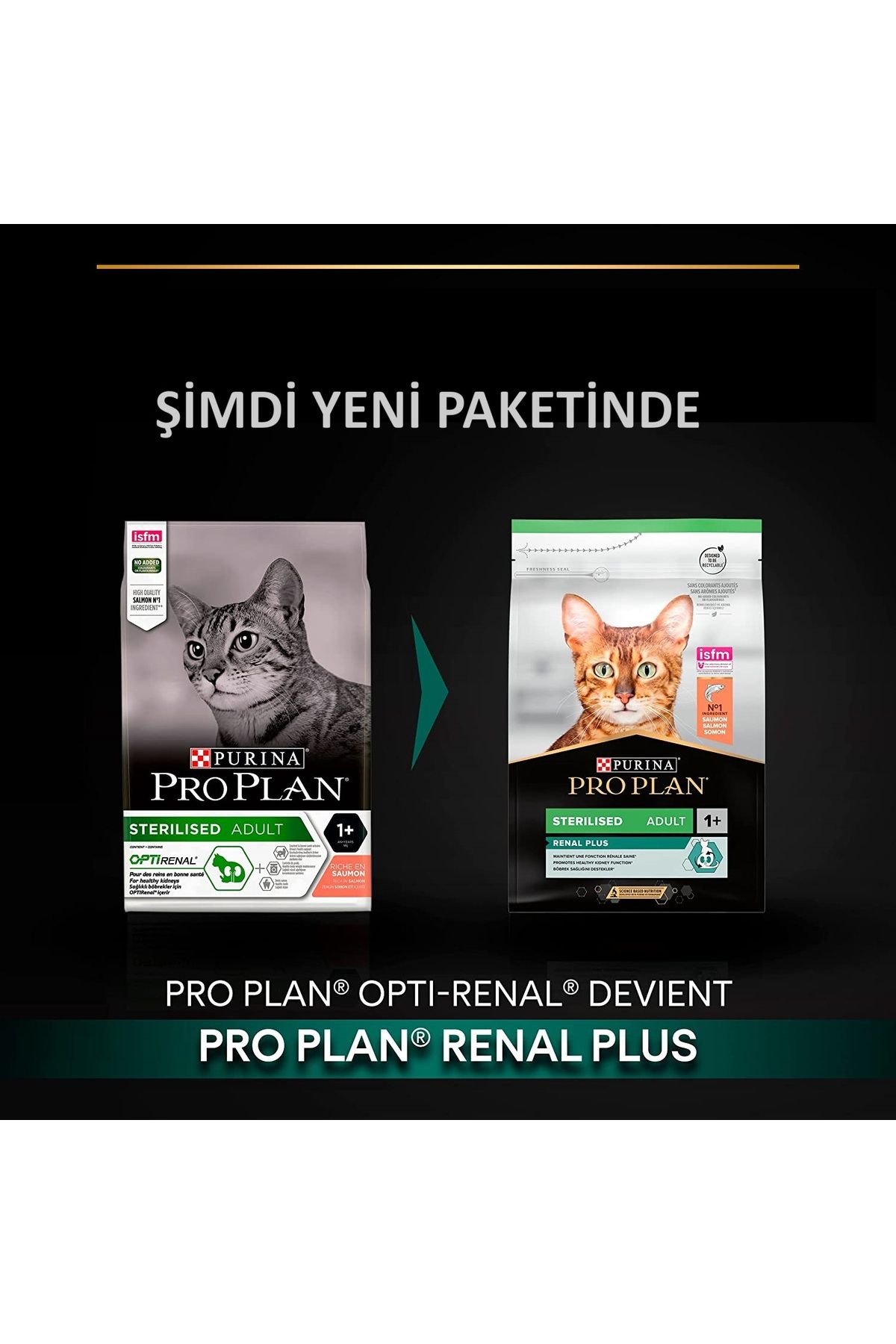 Pro Plan Sterilised Kısırlaştırılmış Somonlu Kedi Maması 3 KG