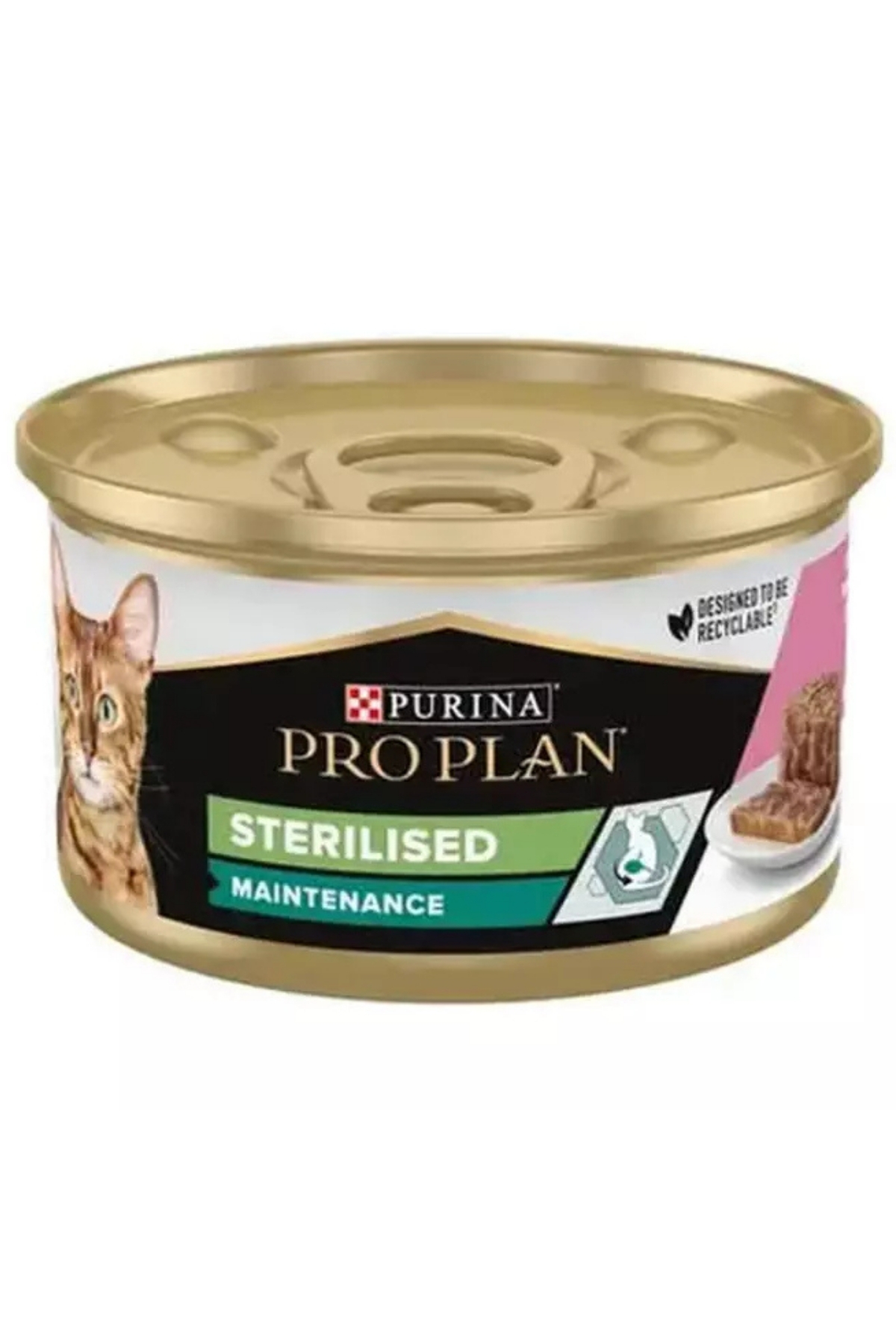 Pro Plan Somonlu ve Ton Balıklı Kısırlaştırılmış Kedi Konservesi 85 Gr