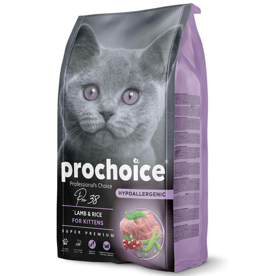 Prochoice Cat Pro 38 Cat Kitten Plus Lamb & Rice 2 Kg Prochoice Cat Pro 38 Cat Kitten Plus Lamb & Rice 2 Kg