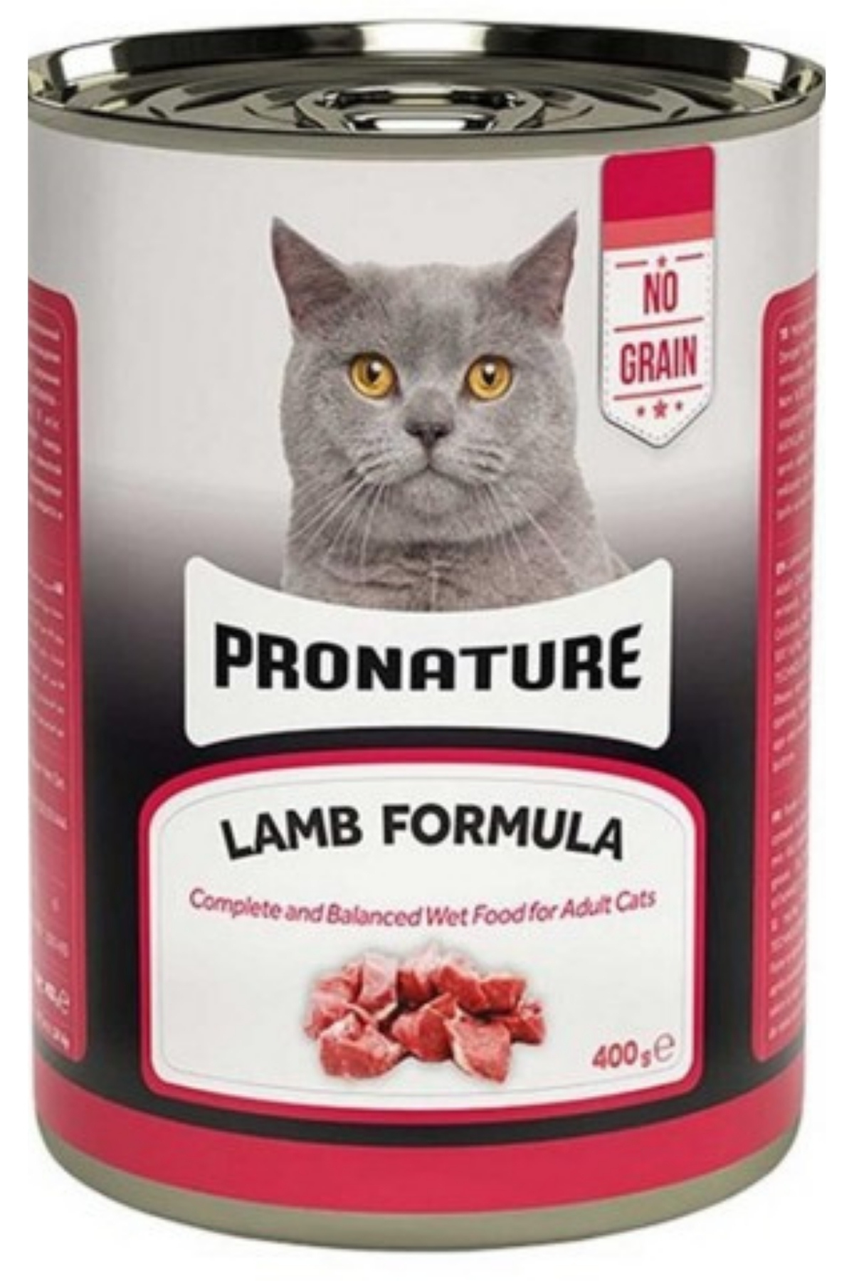 Pronature Tahılsız Kuzu Etli Ezme Yetişkin Kedi Konservesi 400 Gr Pronature Tahılsız Kuzu Etli Ezme Yetişkin Kedi Konservesi 400 Gr
