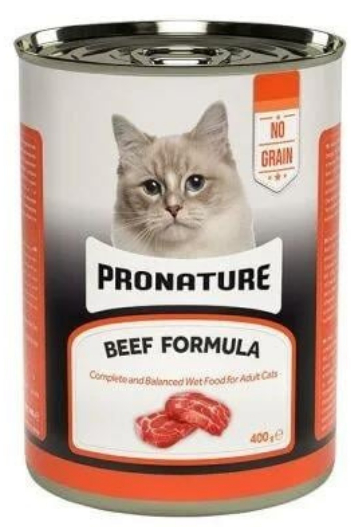 Pronature Tahılsız Sığır Etli Ezme Kedi Konservesi 400 Gr Pronature Tahılsız Sığır Etli Ezme Kedi Konservesi 400 Gr