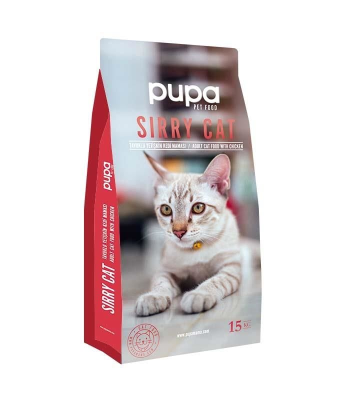 Pupa Sirry Cat Yetişkin Kedi Maması 15Kg