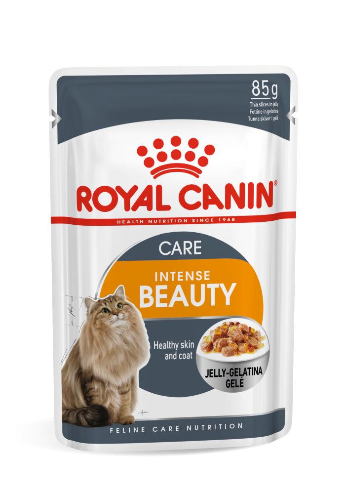 Royal Canin Intense Beauty Pouch Kedi Konserve Yaş Maması 85 Gr