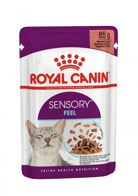 ROYAL CANIN  SENSORY FEEL GRAVY  POUCH 85 GR ROYAL CANIN  SENSORY FEEL GRAVY  POUCH 85 GR