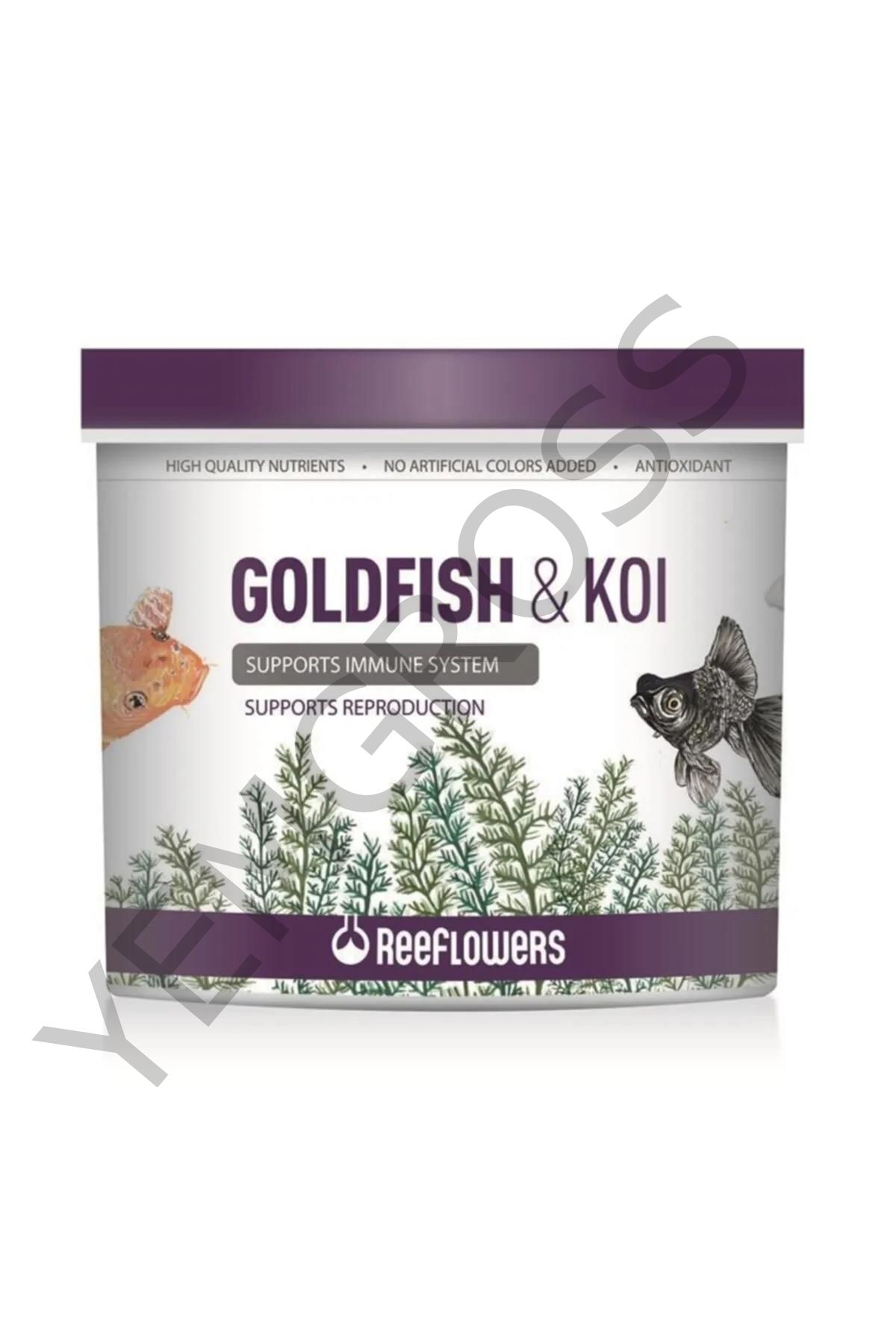Reeflowers Goldfish-Koi - Japon Balığı Yemi 250 Ml