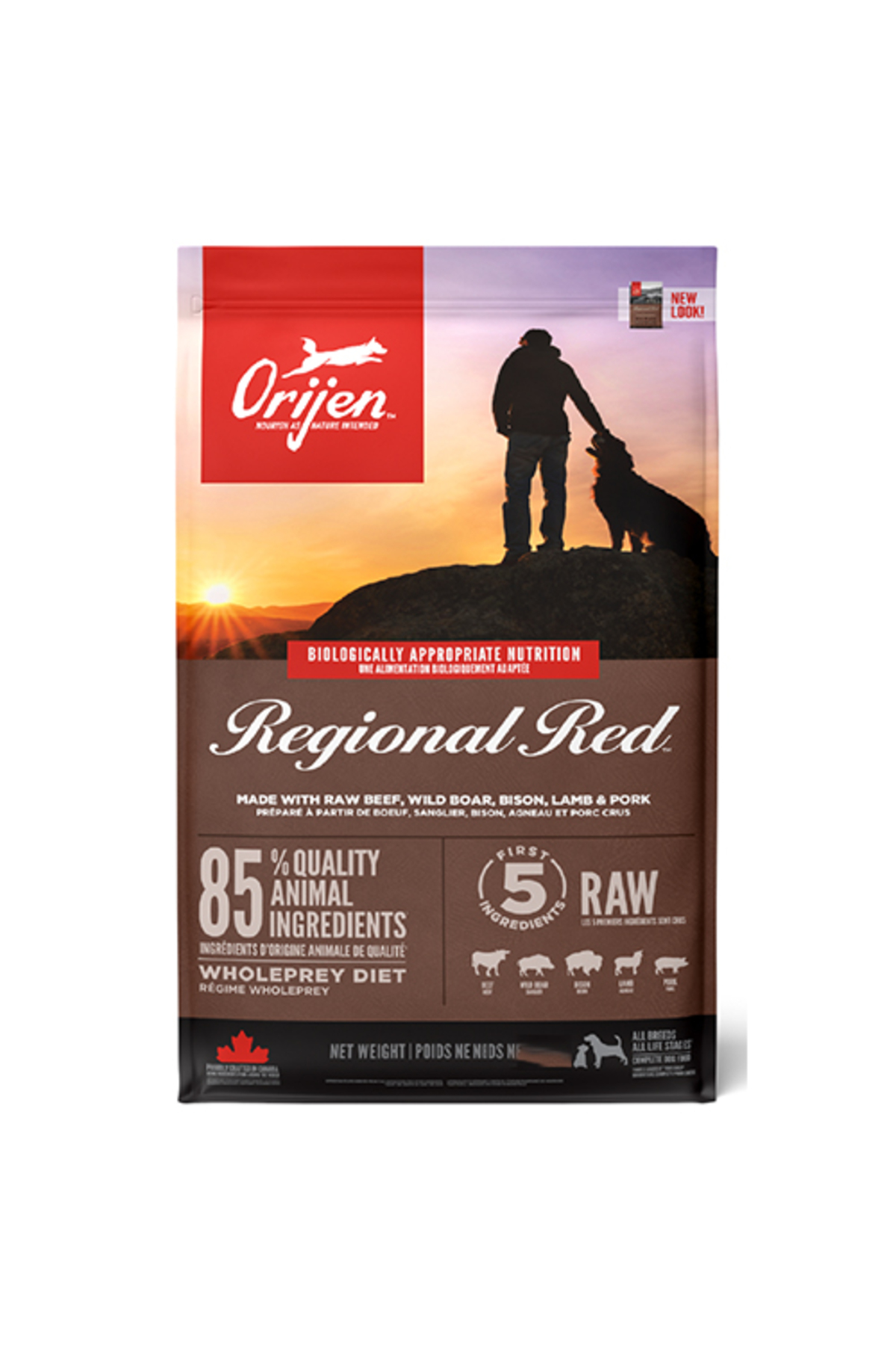 ORIJEN Regional Red Köpek Maması 2kg - Tüm ırk ve yaşam evreleri için