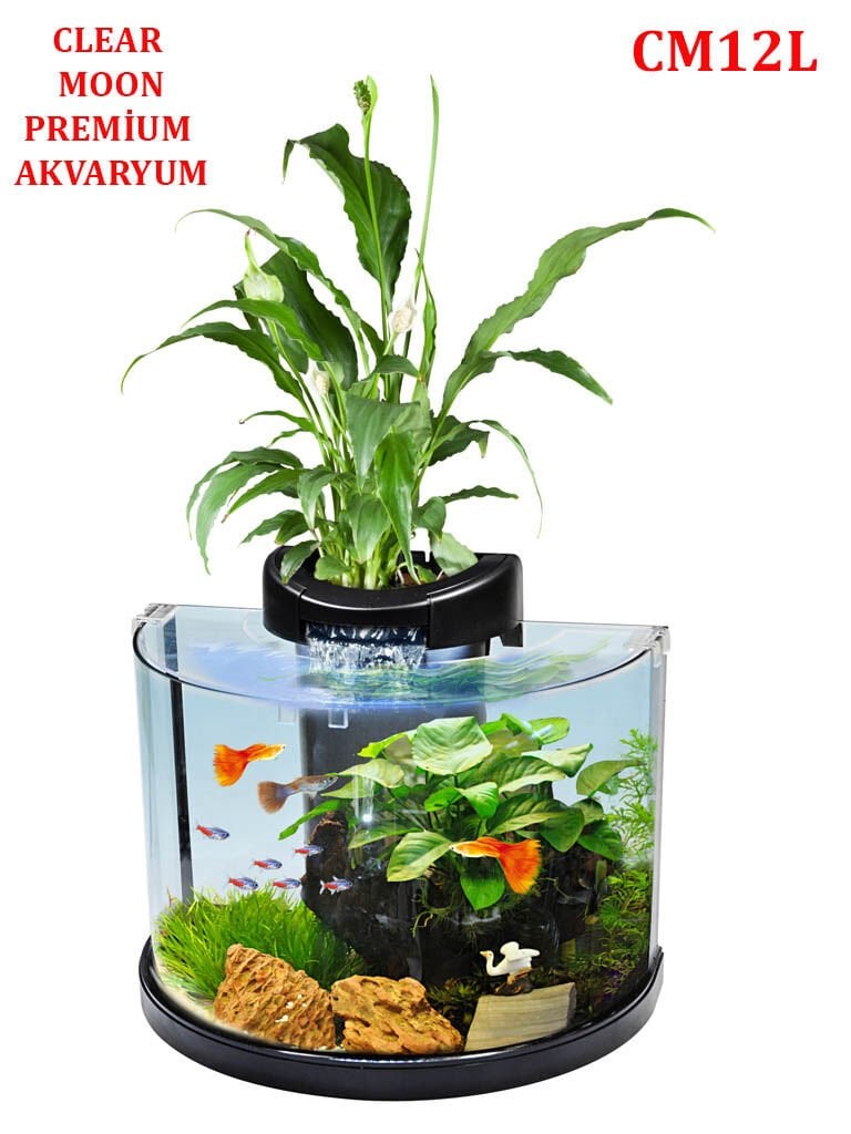 Resun Akvaryum Led Işıklı 12 Lt