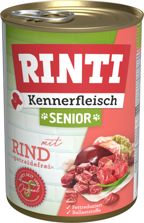 Rıntı Dana Etli Konserve Yaşlı Köpek Maması 400g Rıntı Dana Etli Konserve Yaşlı Köpek Maması 400g