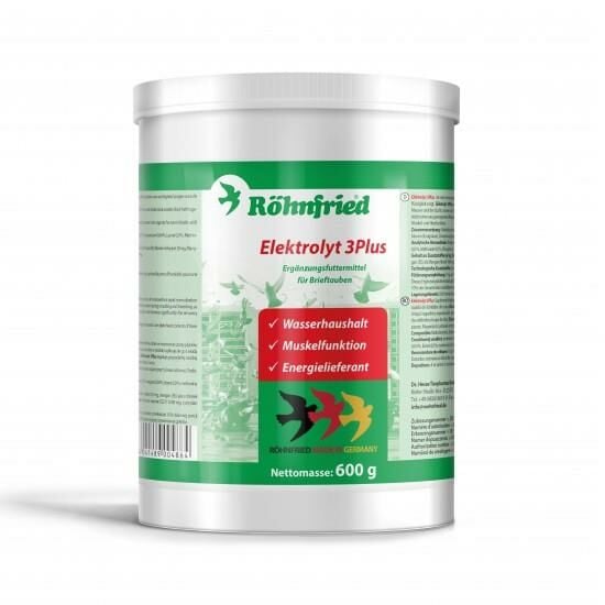 Rohnfried Elektrolyt 3 Plus Elektrolit-600 Gr