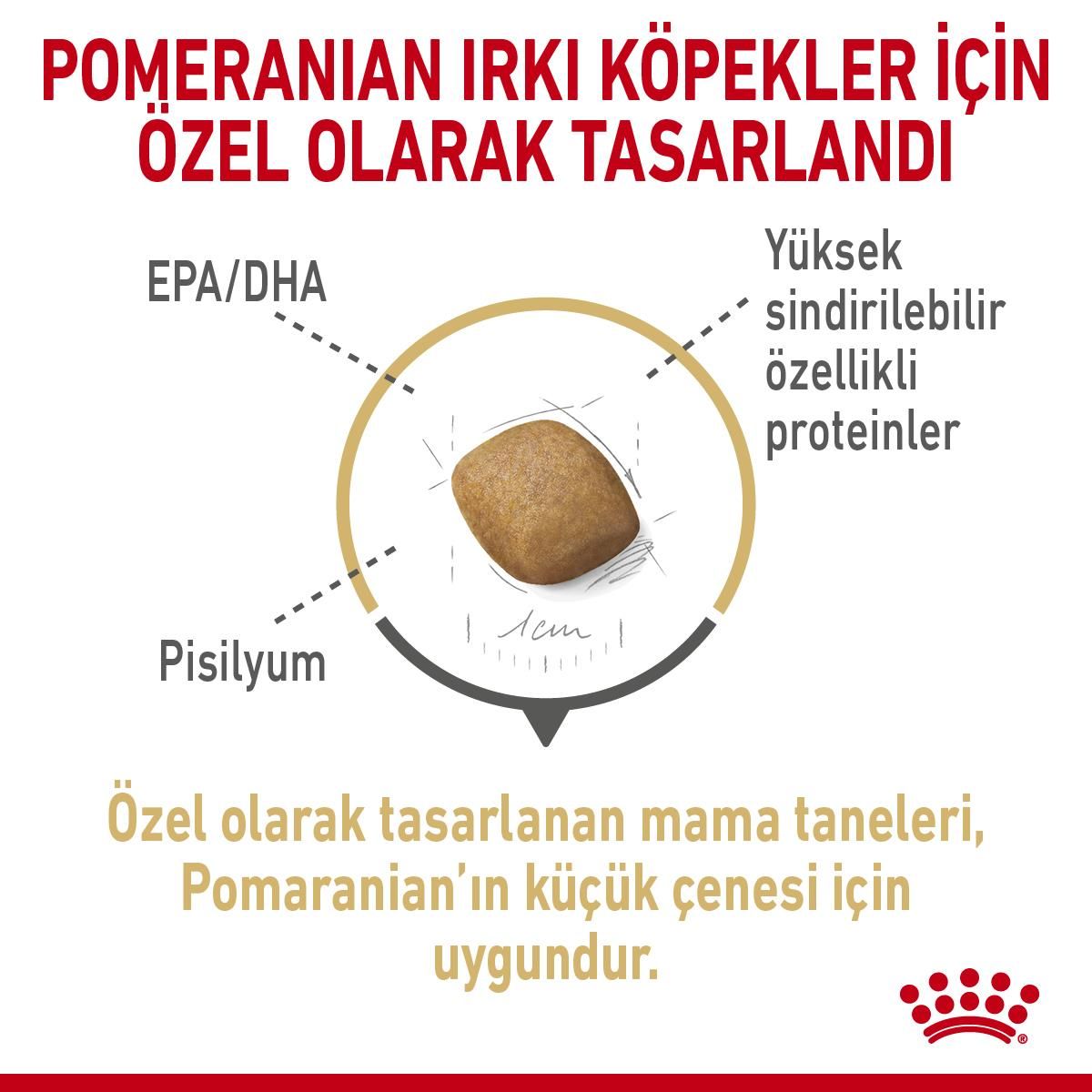 Royal Canin Pomeranian Adult Yetişkin Köpek Maması 1,5 Kg