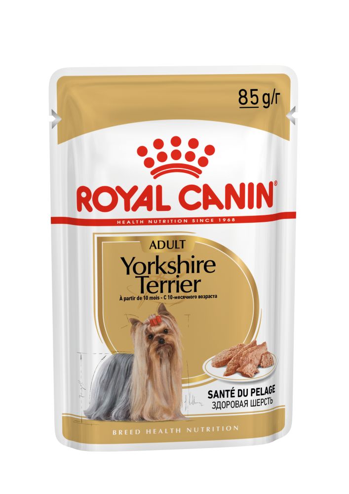 Royal Canin Yorkshire Terrier Adult Yetişkin Köpek Konserve Yaş Mama Pouch 85 Gr