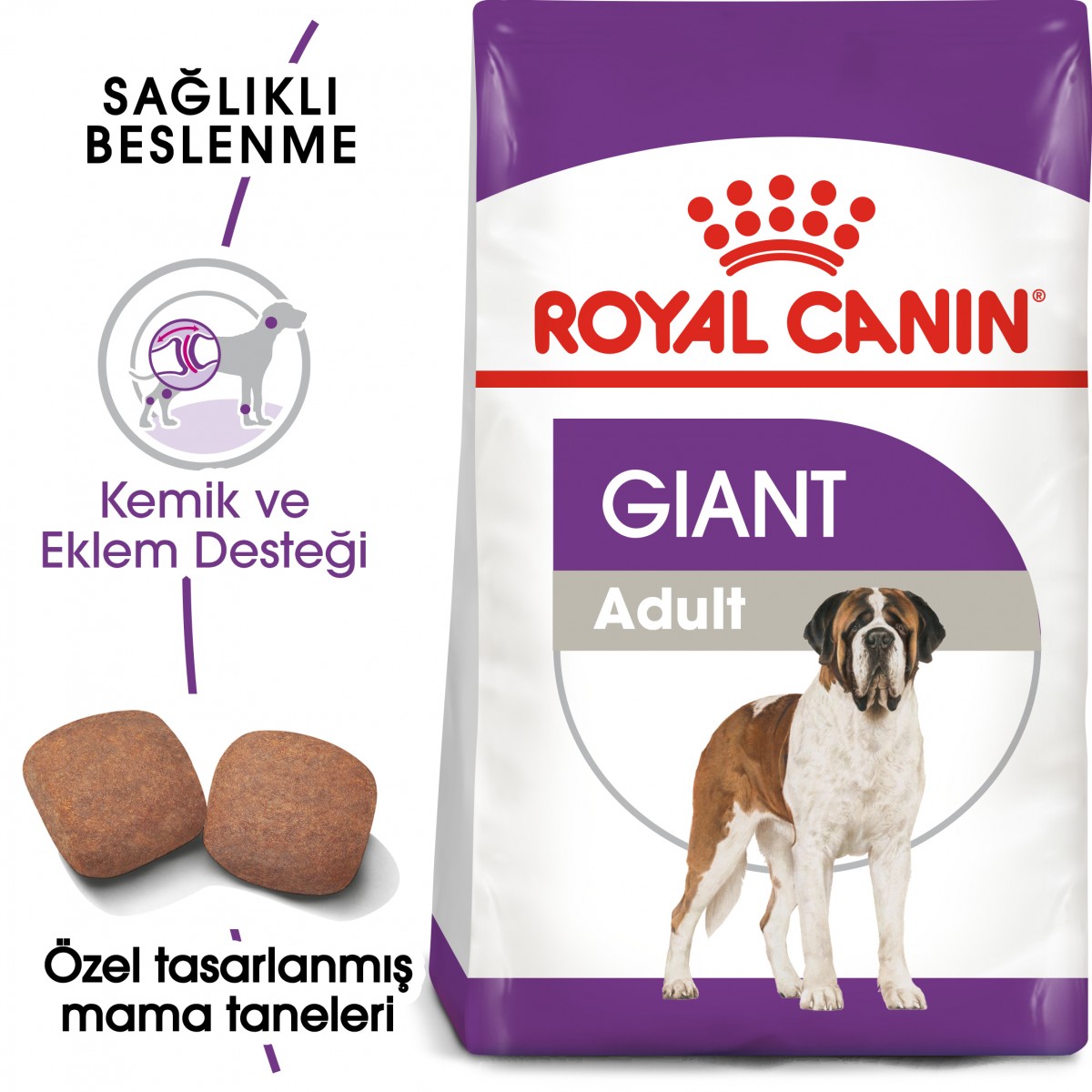 Royal Canin Giant Adult Dev Irk Yetişkin Köpek Maması 15 Kg Royal Canin Giant Adult Dev Irk Yetişkin Köpek Maması 15 Kg