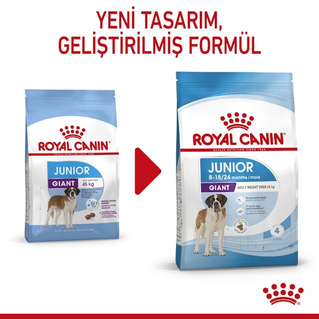 Royal Canin Giant Junior Dev Irk Yavru Köpek Maması 15 Kg Royal Canin Giant Junior Dev Irk Yavru Köpek Maması 15 Kg