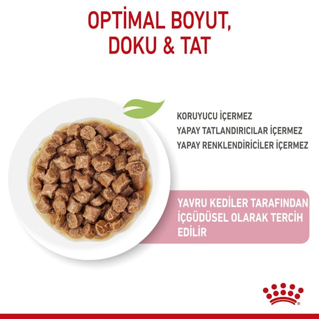 Royal Canin Pouch Gravy Kitten Instinctive Yaş Yavru Kedi Maması 85 Gr Royal Canin Pouch Gravy Kitten Instinctive Yaş Yavru Kedi Maması 85 Gr