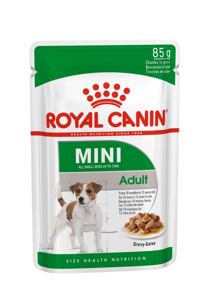 Royal Canin Mini Adult Gravy Küçük Irk Yetişkin Pouch Köpek Konserve Yaş Maması 85 Gr