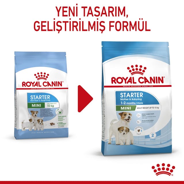 Royal Canin Mini Starter Küçük Irk Anne ve Yavru Köpek Maması 4 Kg