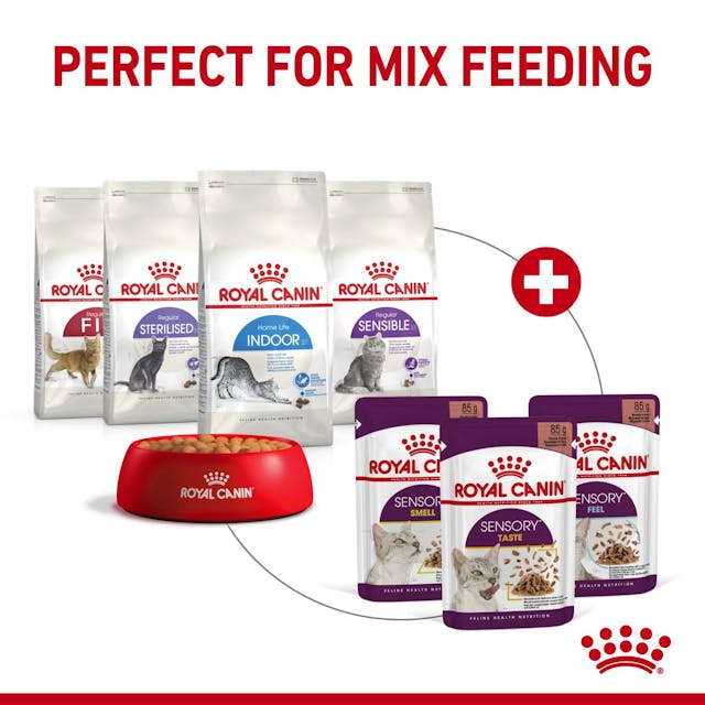 Royal Canin Sensory Smell Pouch Kedi Konserve Yaş Maması 85 Gr