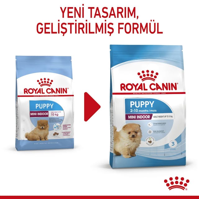 Royal Canin Mini Indoor Puppy Küçük Irk Yavru Köpek Maması 1,5 Kg