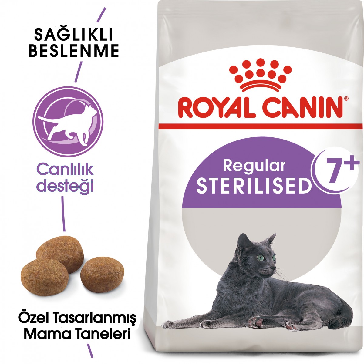 Royal Canin Sterilised 7+ Kısırlaştırılmış Yaşlı Kedi Maması 3.5 Kg Royal Canin Sterilised 7+ Kısırlaştırılmış Yaşlı Kedi Maması 3.5 Kg