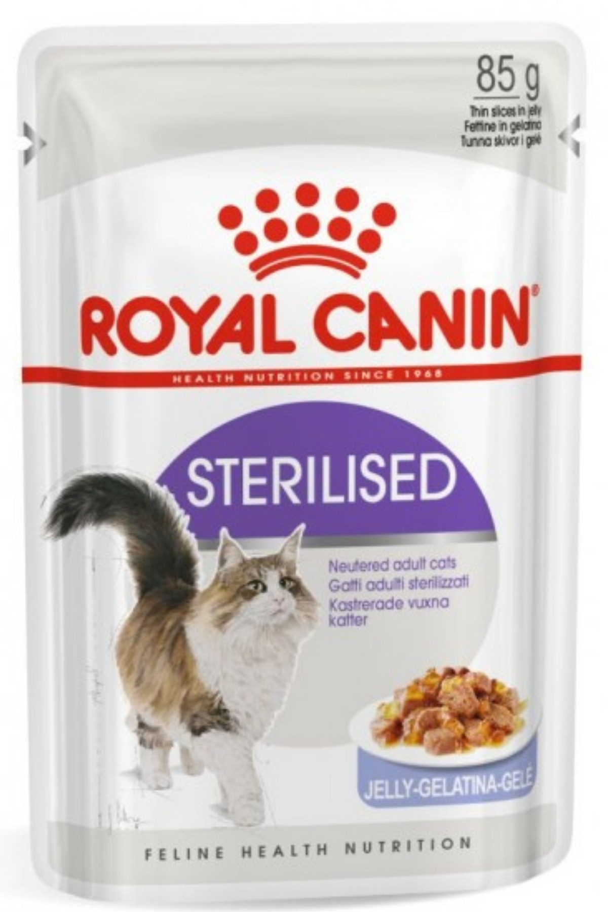 Royal Canin Sterilised Jelly Kısırlaştırılmış Yaş Kedi Maması 85 Gr