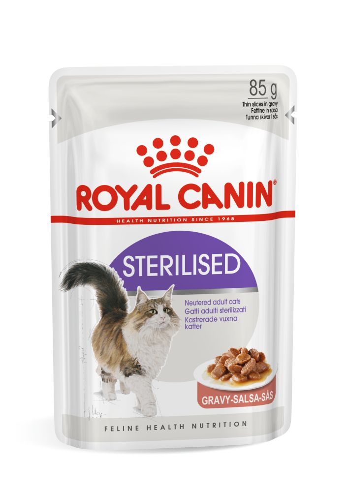 Royal Canin Sterilised Gravy Kısırlaştırılmış Yetişkin Kedi Maması Pouch 85 Gr