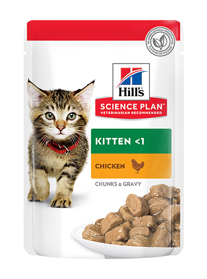 Hill's SP Tavuklu Yavru Kedi Pouch 85Gr