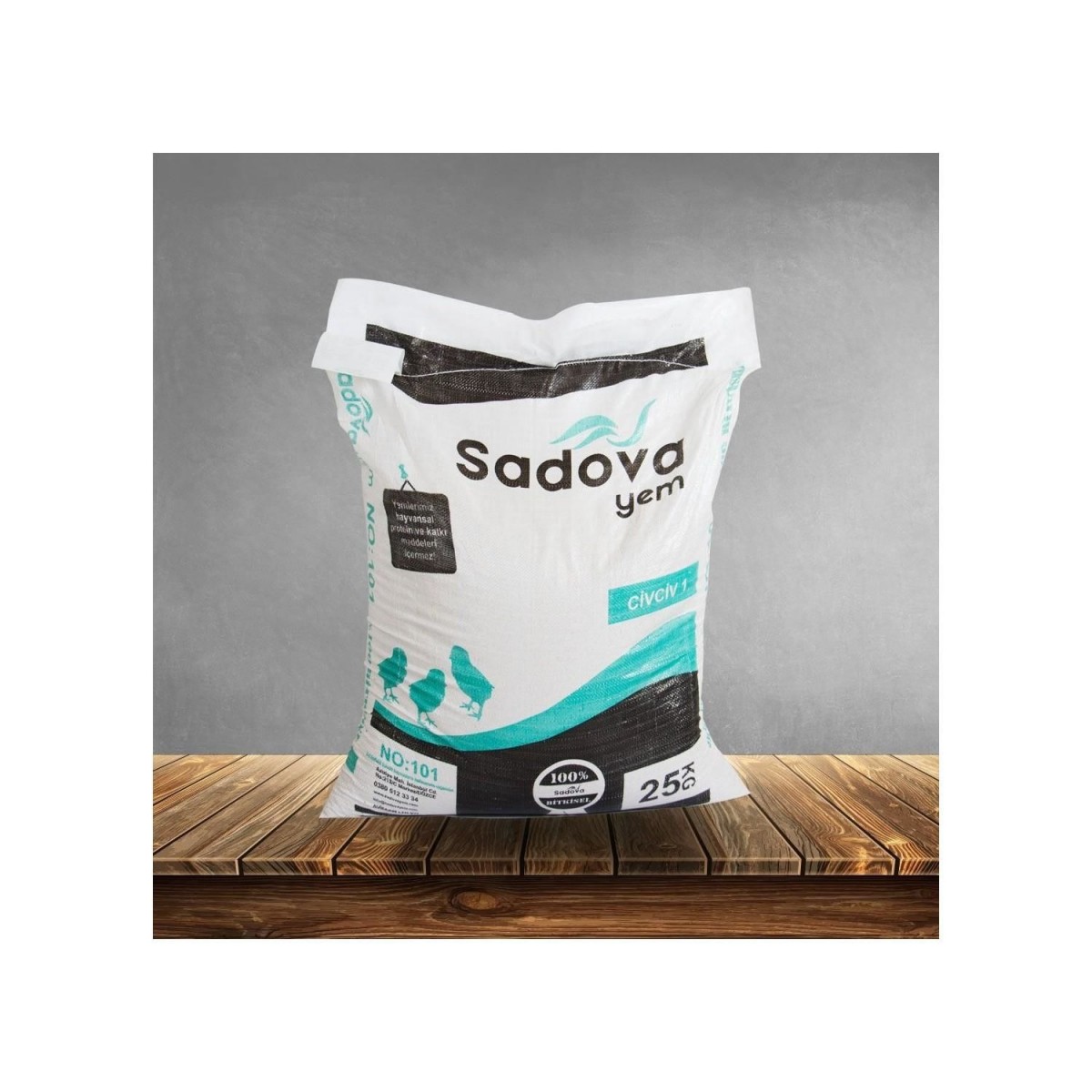 Sadova 101 - Süs Irkları Civciv Yemi 25 Kg