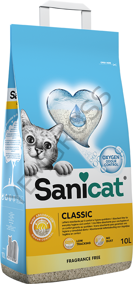 SANICAT CLASSIC UNSCENTED 10L