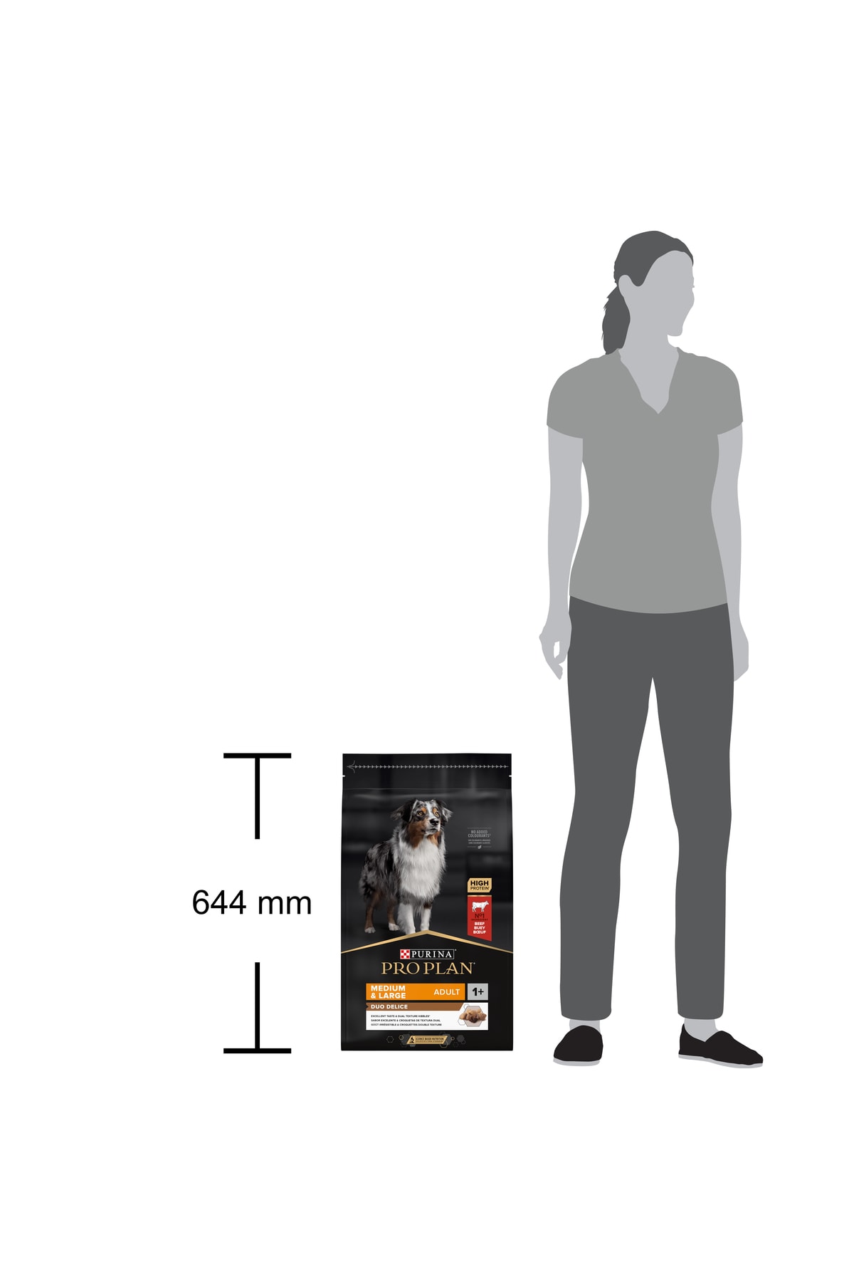 Pro Plan Duo Delice Adult Sığır Etli Köpek Maması - 10 Kg