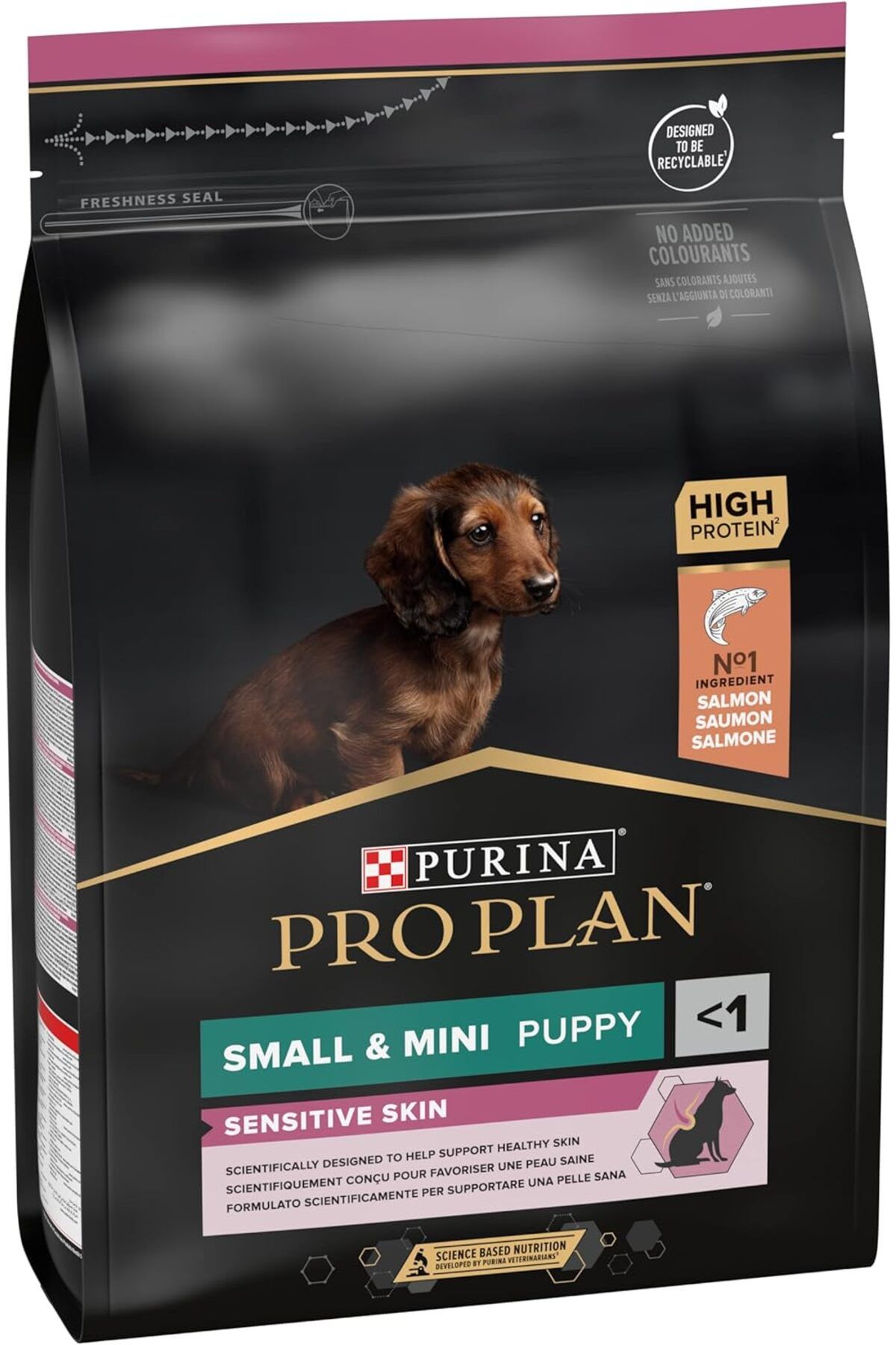 Small Mini Puppy Küçük Irklar için Somonlu Yavru Köpek Maması 3 kg