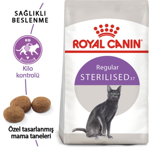 Sterilised 37 Kisirlaştirilmiş Kedi Mamasi 15 Kg Sterilised 37 Kisirlaştirilmiş Kedi Mamasi 15 Kg