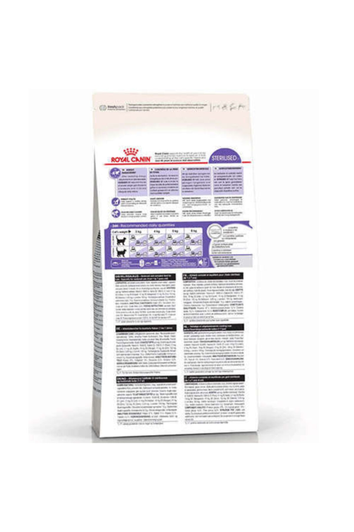 Sterilised 37 Kısırlaştırılmış Kedi Maması 400 Gr